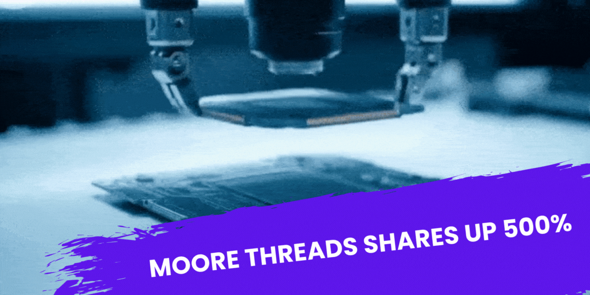Moore Threads Shares up 500%