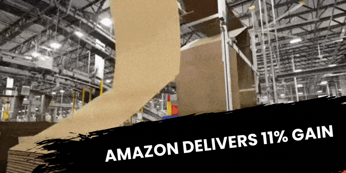 Amazon Delivers 11% Gain