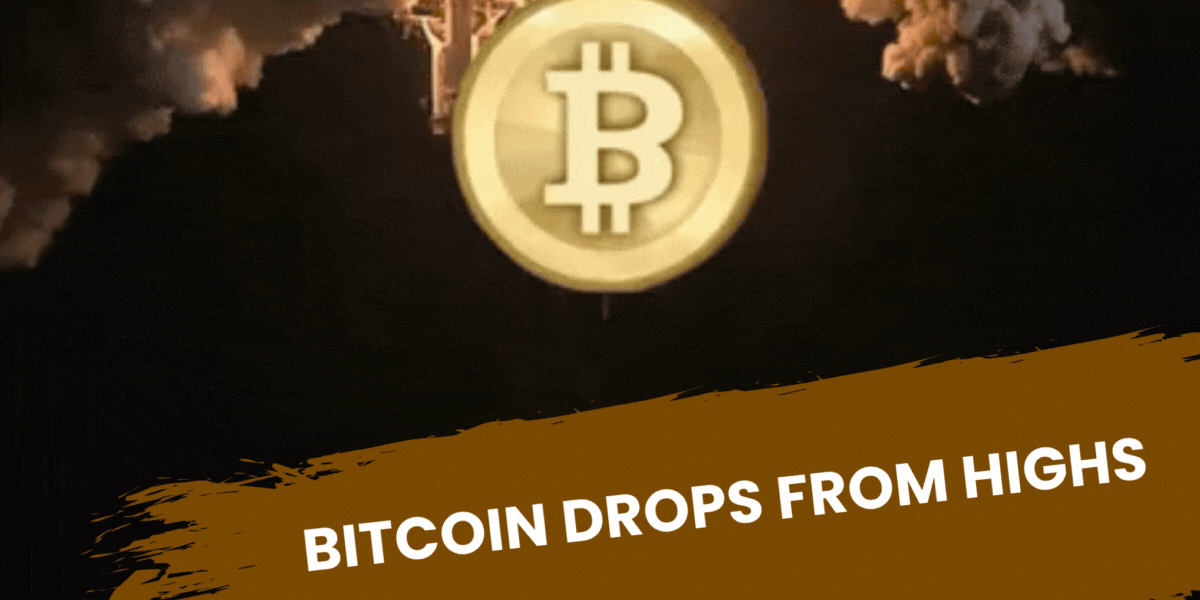 Bitcoin Drops From Highs