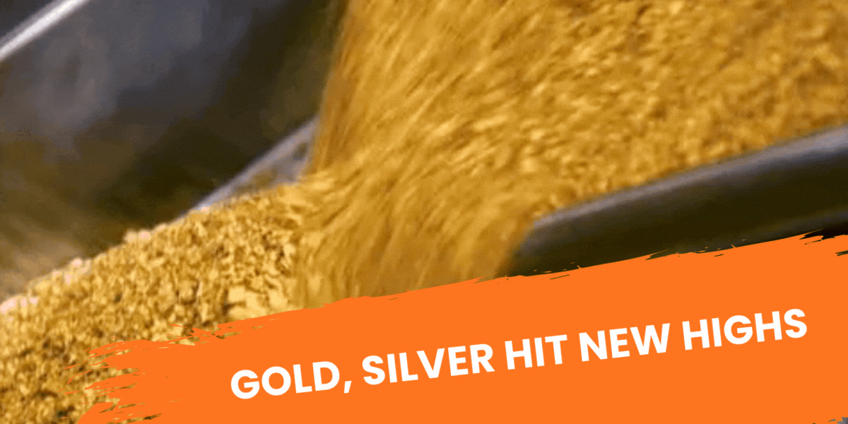 Gold, Silver Hit New Highs