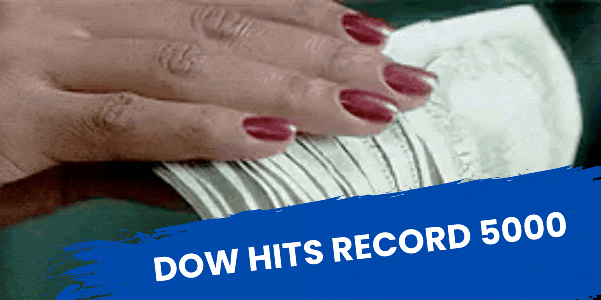 Dow Hits Record 50,000